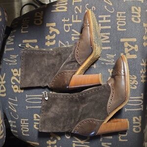 Michael Kors suede and leather gorgeous boots